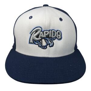 Rapids Wild River Fitted Baseball Cap Blue L Embroidered Nike True Dri-Fit